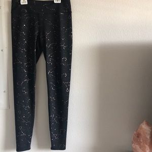 Astrological black leggings